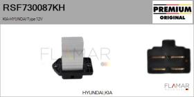 HYUNDAI-KIA RSF730087KH - RESISTENCIAS VENTILADOR CALEFACCION