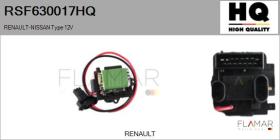 HQ RSF630017HQ - RESISTENCIAS VENTILADOR CALEFACCION