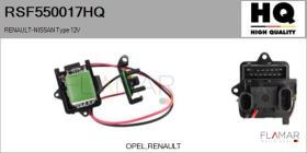 HQ RSF550017HQ - RESISTENCIAS VENTILADOR CALEFACCION