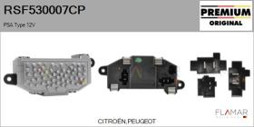 PSA RSF530007CP - RESISTENCIAS VENTILADOR CALEFACCION