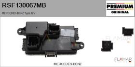 MERCEDES BENZ RSF130067MB - RESISTENCIAS VENTILADOR CALEFACCION