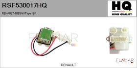 HQ RSF530017HQ - RESISTENCIAS VENTILADOR CALEFACCION
