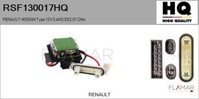 HQ RSF130017HQ - RESISTENCIAS VENTILADOR CALEFACCION
