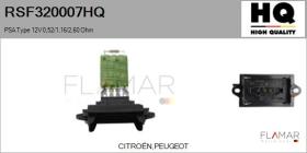 HQ RSF320007HQ - RESISTENCIAS VENTILADOR CALEFACCION