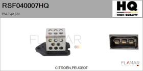 HQ RSF040007HQ - RESISTENCIAS VENTILADOR CALEFACCION