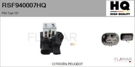 HQ RSF940007HQ - RESISTENCIAS VENTILADOR CALEFACCION