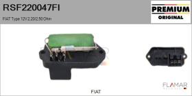 FIAT RSF220047FI - RESISTENCIAS VENTILADOR CALEFACCION