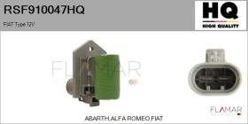 HQ RSF910047HQ - RESISTENCIAS VENTILADOR CALEFACCION