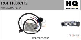 HQ RSF110067HQ - RESISTENCIAS VENTILADOR CALEFACCION