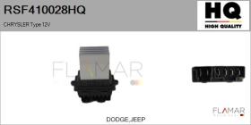 HQ RSF410028HQ - RESISTENCIAS VENTILADOR CALEFACCION