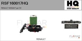 HQ RSF160017HQ - RESISTENCIAS VENTILADOR CALEFACCION