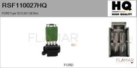 HQ RSF110027HQ - RESISTENCIAS VENTILADOR CALEFACCION