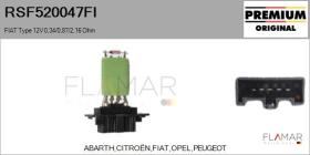 FIAT RSF520047FI - RESISTENCIAS VENTILADOR CALEFACCION