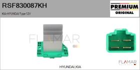 HYUNDAI-KIA RSF830087KH - RESISTENCIAS VENTILADOR CALEFACCION