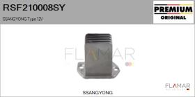 SSANGYONG RSF210008SY - RESISTENCIAS VENTILADOR CALEFACCION