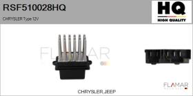 HQ RSF510028HQ - RESISTENCIAS VENTILADOR CALEFACCION