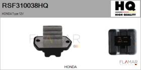 HQ RSF310038HQ - RESISTENCIAS VENTILADOR CALEFACCION