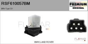 BMW-MINI RSF610057BM - RESISTENCIAS VENTILADOR CALEFACCION