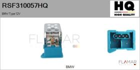 HQ RSF310057HQ - RESISTENCIAS VENTILADOR CALEFACCION