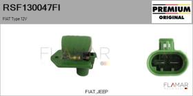 FIAT RSF130047FI - RESISTENCIAS VENTILADOR CALEFACCION