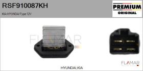 HYUNDAI-KIA RSF910087KH - RESISTENCIAS VENTILADOR CALEFACCION