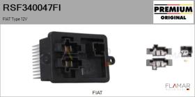 FIAT RSF340047FI - RESISTENCIAS VENTILADOR CALEFACCION