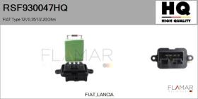 HQ RSF930047HQ - RESISTENCIAS VENTILADOR CALEFACCION