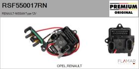 RENAULT NISSAN RSF550017RN - RESISTENCIAS VENTILADOR CALEFACCION