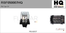 HQ RSF050007HQ - RESISTENCIAS VENTILADOR CALEFACCION