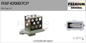 PSA RSF420007CP - RESISTENCIAS VENTILADOR CALEFACCION