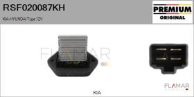 HYUNDAI-KIA RSF020087KH - RESISTENCIAS VENTILADOR CALEFACCION