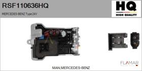 HQ RSF110636HQ - RESISTENCIAS VENTILADOR CALEFACCION