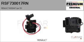 RENAULT NISSAN RSF730017RN - RESISTENCIAS VENTILADOR CALEFACCION