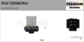 HYUNDAI-KIA RSF320087KH - RESISTENCIAS VENTILADOR CALEFACCION