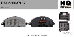 HQ RSF530037HQ - RESISTENCIAS VENTILADOR CALEFACCION