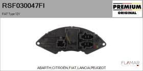 FIAT RSF030047FI - RESISTENCIAS VENTILADOR CALEFACCION