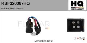 HQ RSF320067HQ - RESISTENCIAS VENTILADOR CALEFACCION