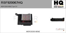 HQ RSF920067HQ - RESISTENCIAS VENTILADOR CALEFACCION