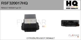 HQ RSF320017HQ - RESISTENCIAS VENTILADOR CALEFACCION
