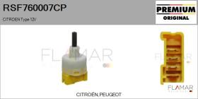 PSA RSF760007CP - Resistencia Ventilador Calefacción