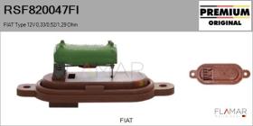 FIAT RSF820047FI - Resitencia, ventilador habitáculo FIAT Type 12V 0,33/0,52/1