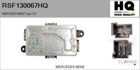 HQ RSF130067HQ - Resitencia, ventilador habitáculo MERCEDES-BENZ Type 12V