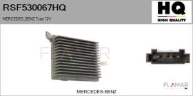 HQ RSF530067HQ - Resitencia, ventilador habitáculo MERCEDES Type 12V