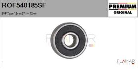 SKF ROF540185SF - RODAM. NUEVO ORIG. SKF Type 12mm 37mm 12mm