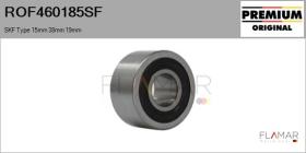SKF ROF460185SF - RODAM. NUEVO ORIG. SKF Type 15,00mm 38,00mm 19,00mm