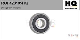HQ ROF420185HQ - RODAM. NUEVO SKF Type 10mm 30mm 9mm
