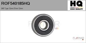 HQ ROF540185HQ - RODAM. NUEVO SKF Type 12mm 37mm 12mm