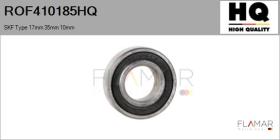 HQ ROF410185HQ - RODAM. NUEVO SKF Type 17mm 35mm 10mm