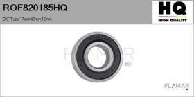 HQ ROF820185HQ - RODAM. NUEVO SKF Type 17mm 40mm 12mm