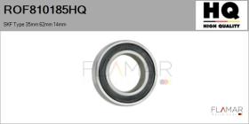HQ ROF810185HQ - RODAM. NUEVO SKF Type 35mm 62mm 14mm